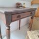 Solid wood desk / side table