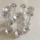 Product BHV set of 7 door glass flower knives 1900s