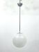Mid-Century Venini Reticello sphere pendant. Italy 1950s