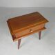 Table de chevet vintage en teck, années 1960
