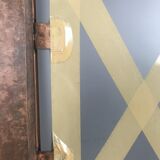 Mirror in metal and copper, dated around 1970 - 52 cm x 33 cm