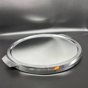 chrome Art Deco mirror tray