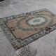Vintage Turkish handmade rug 109x210 cm