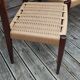 4 Scandinavian chairs 1960s vintage Danish rope