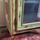 Venetian showcase in painted wood
