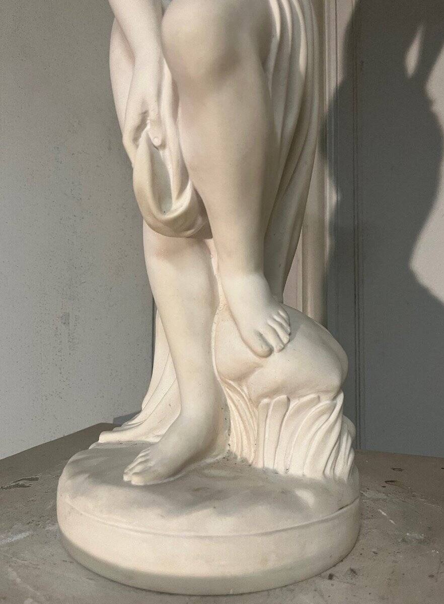 "Venus at Bath" sculpture by Dal Torrione, 20th century.