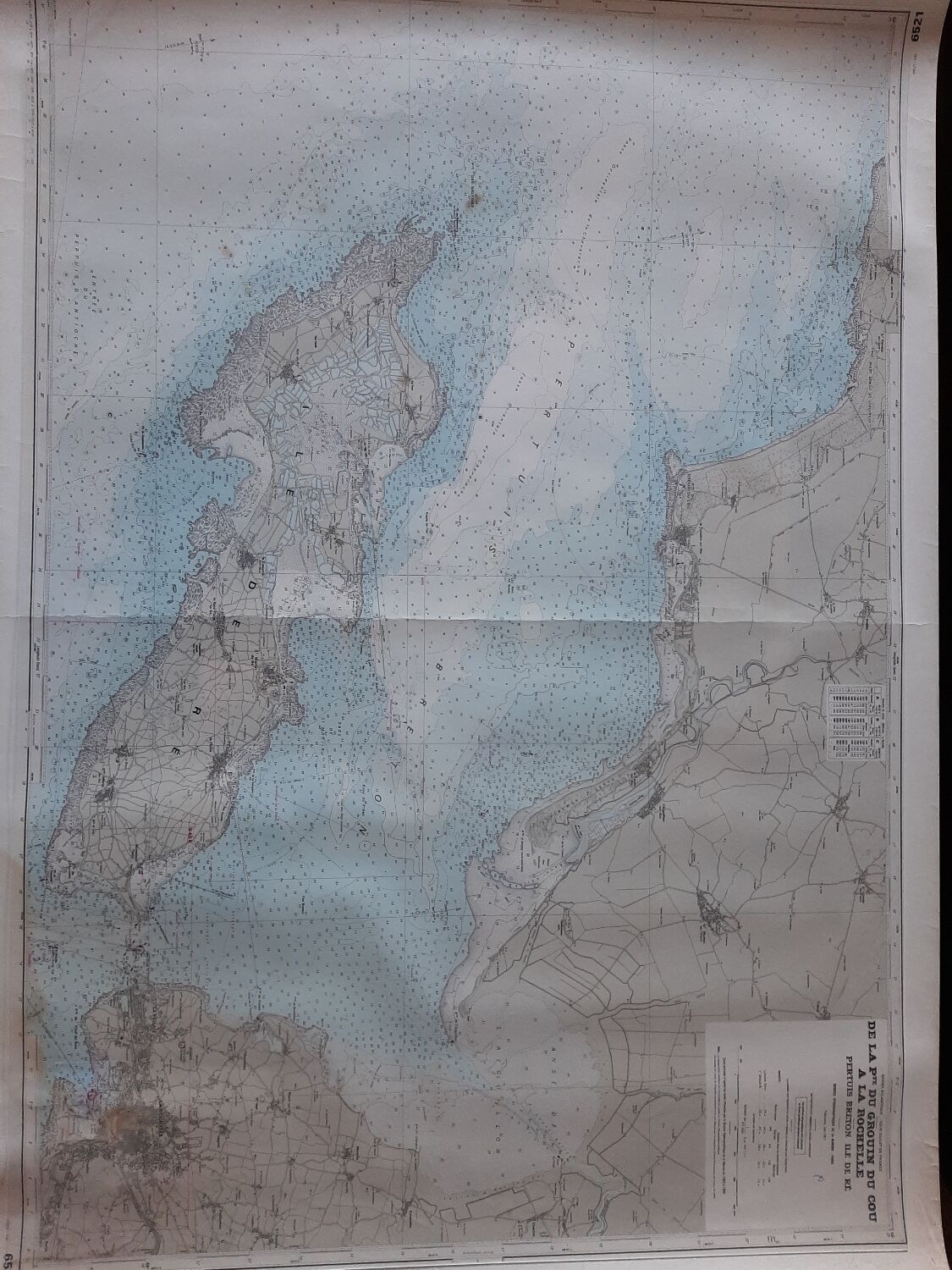 Nautical chart Ile de Ré