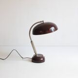 Metal Desk Lamp With Ring Light by Hala, the Netherlands 1950S