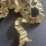 Gold brass knot wall hook