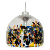Large Colorful Murano Glass Pendant Lamp