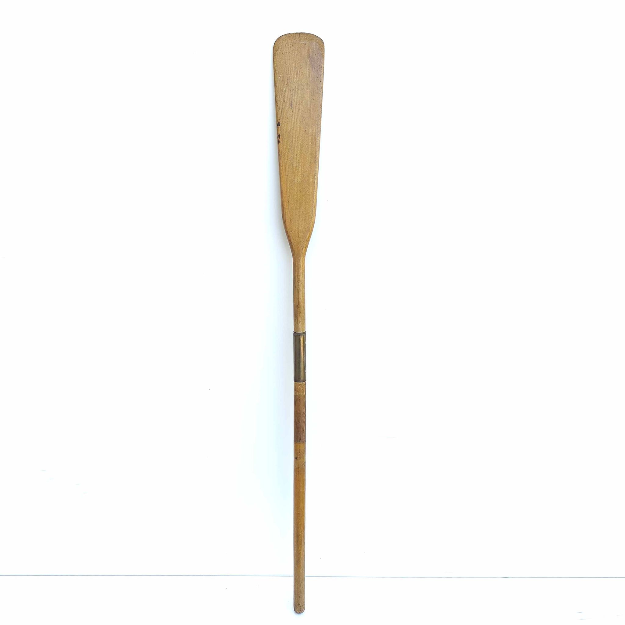Wooden boat paddle oar