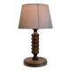 Geometric wood lamp