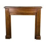 Fireplace surround in light oak 1980s