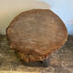Tabouret brutaliste de chalet 