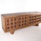 Enfilade "Biosca" in fir wood.