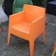 Fauteuil toy orange driade Philippe Starck 1999