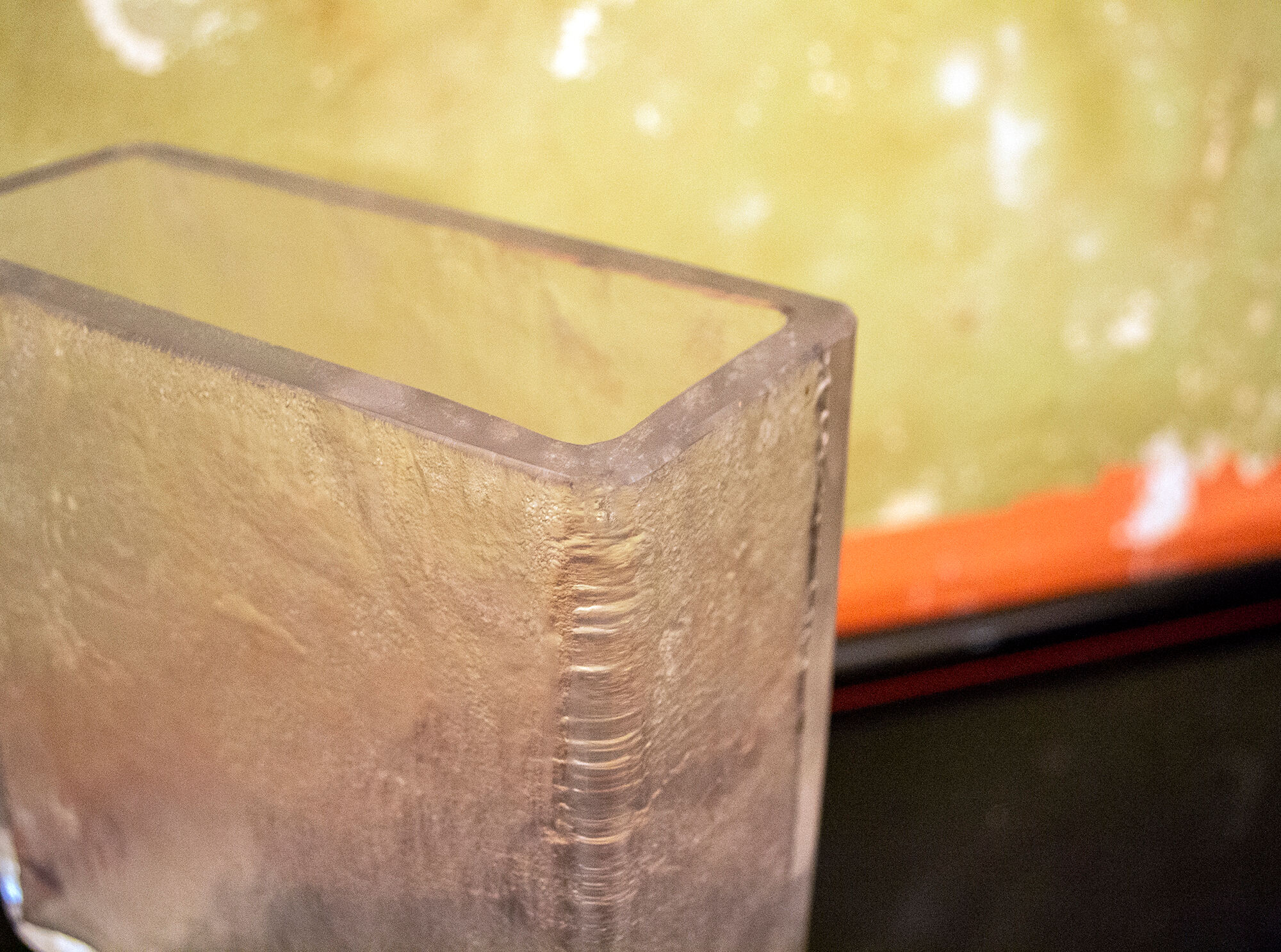 Glass vase by Claus Josef Riedel for Riedel Austria 60s