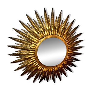 Miroir murale soleil