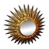 Giant vintage design sun mirror wall lamp XXL illustrations