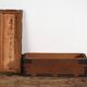 Coffre japonais ancien en bois avec ferrures et serrure – période Meiji (c.1880–1910)