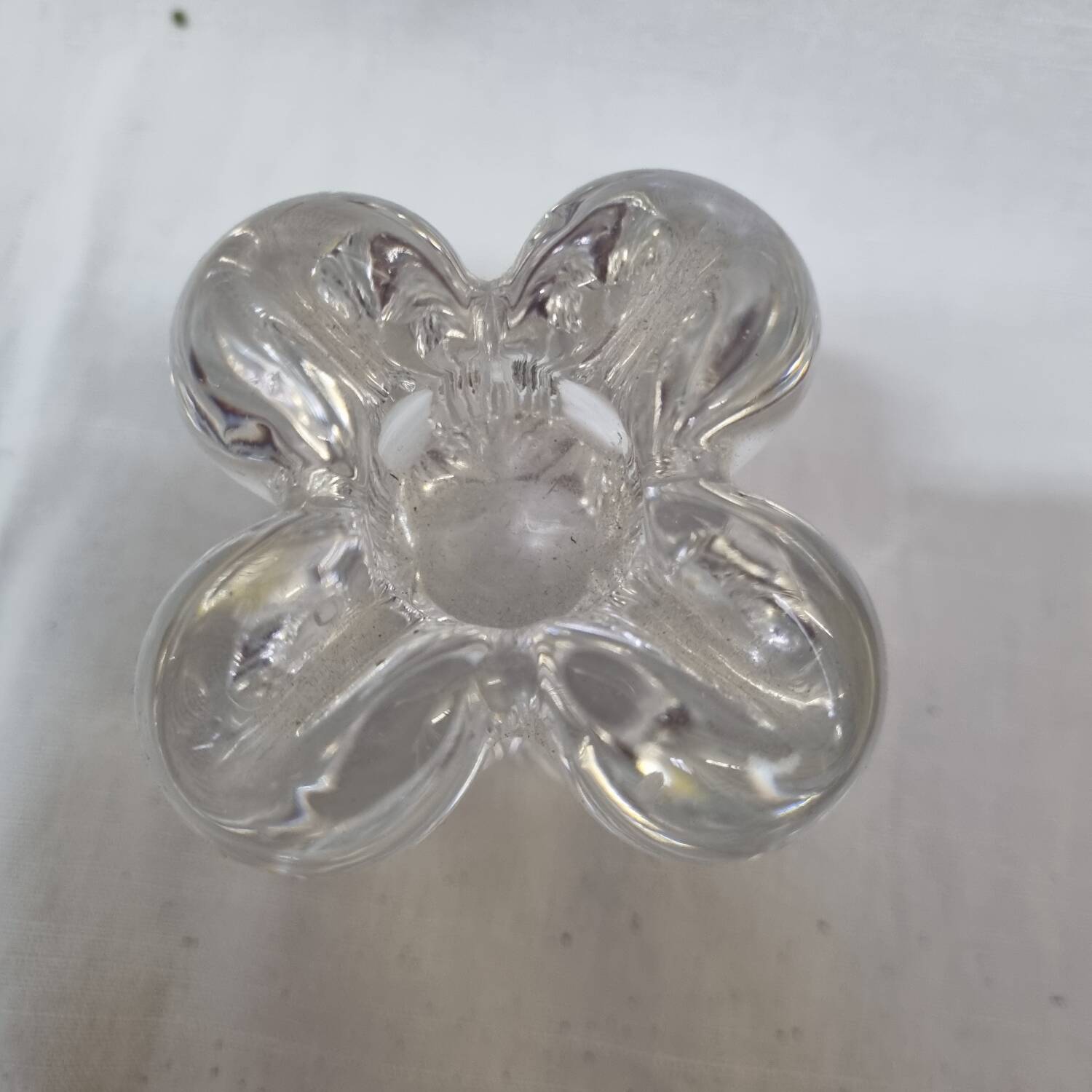 Sèvres crystal candle holder