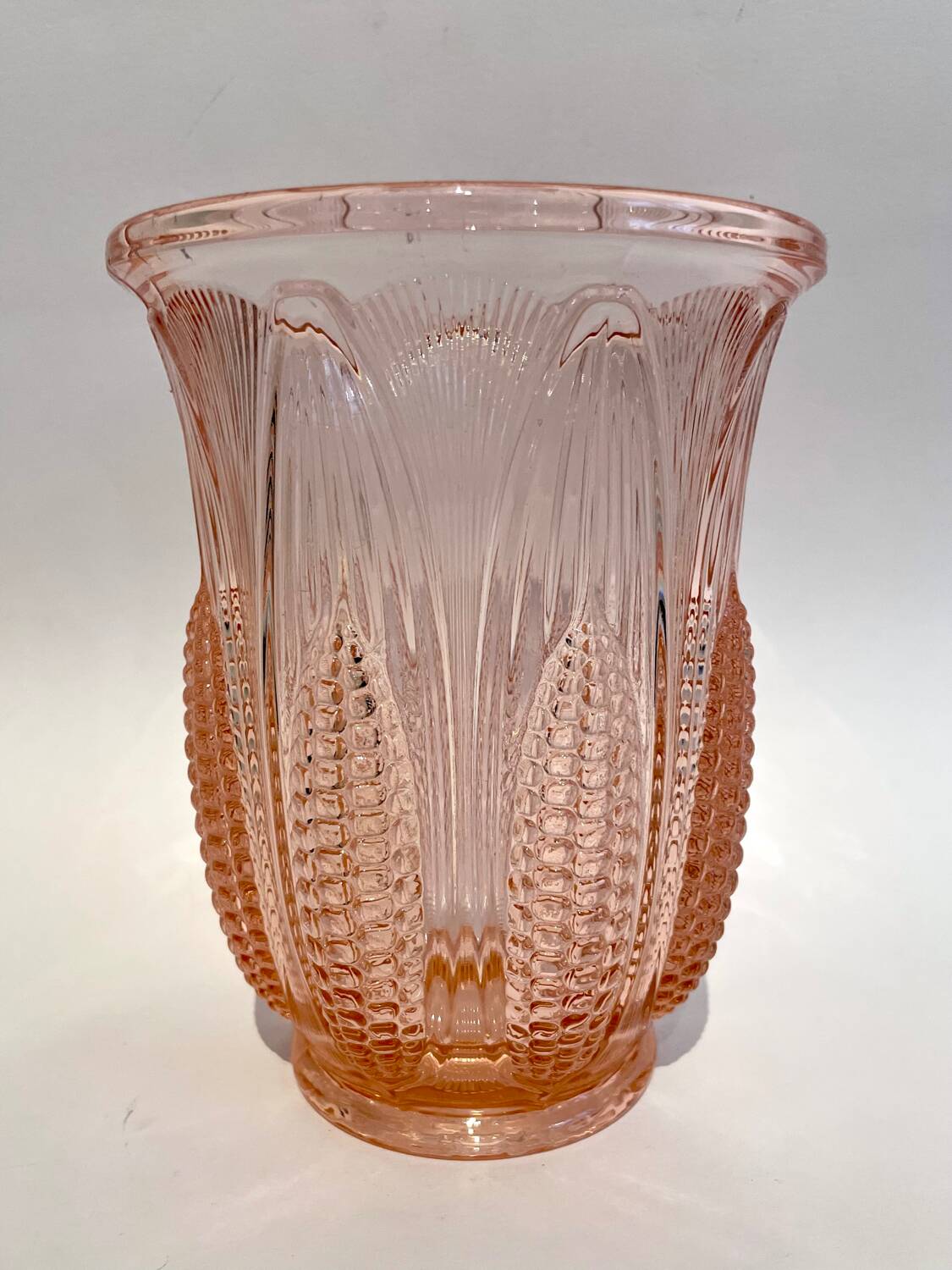 Vase Maïs, Luxval, Val Saint Lambert