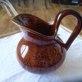 Saint Clément milk jug or small pitcher with marine decor