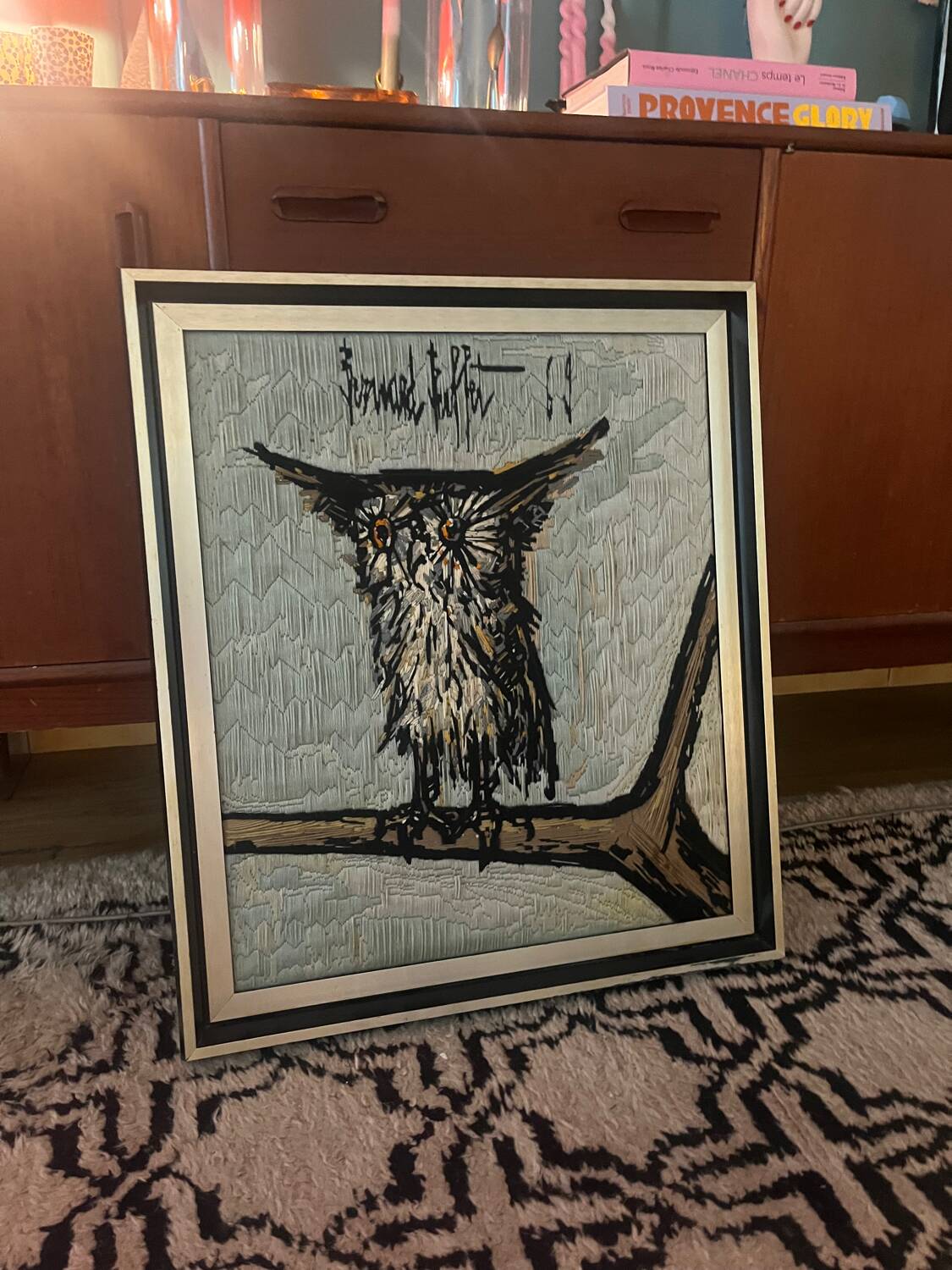 The Owl Tapestry after B Buffet