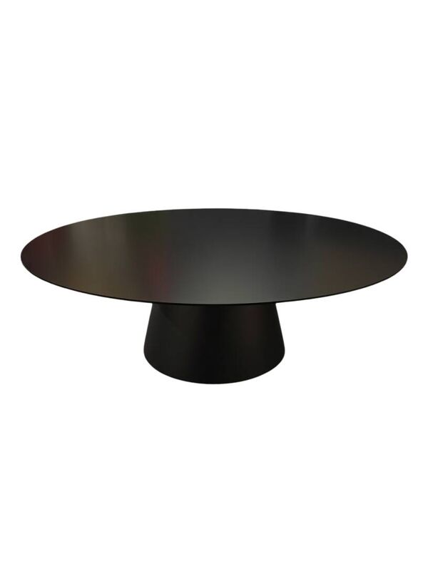 Table Basse Beside 64 – Métal Thermo-laqué Noir - Maison de Vacances