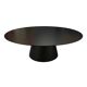 Table Basse Beside 64 – Métal Thermo-laqué Noir - Maison de Vacances