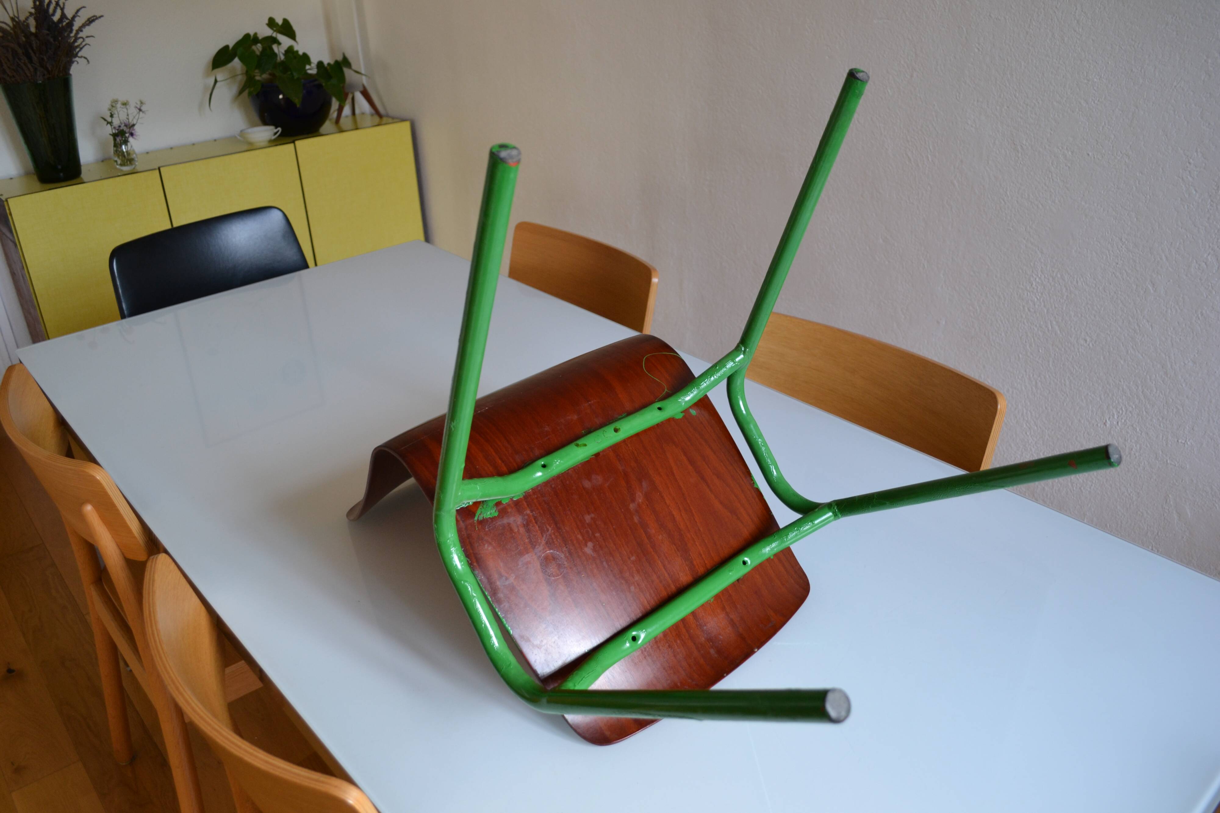 Vintage "Pagwood" children's chair by Pagholz circa 1960