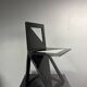 Dutch post modern foldable side chair, Eindhoven Design Academy, 1980s