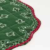 Set de table bandana - vert week-end