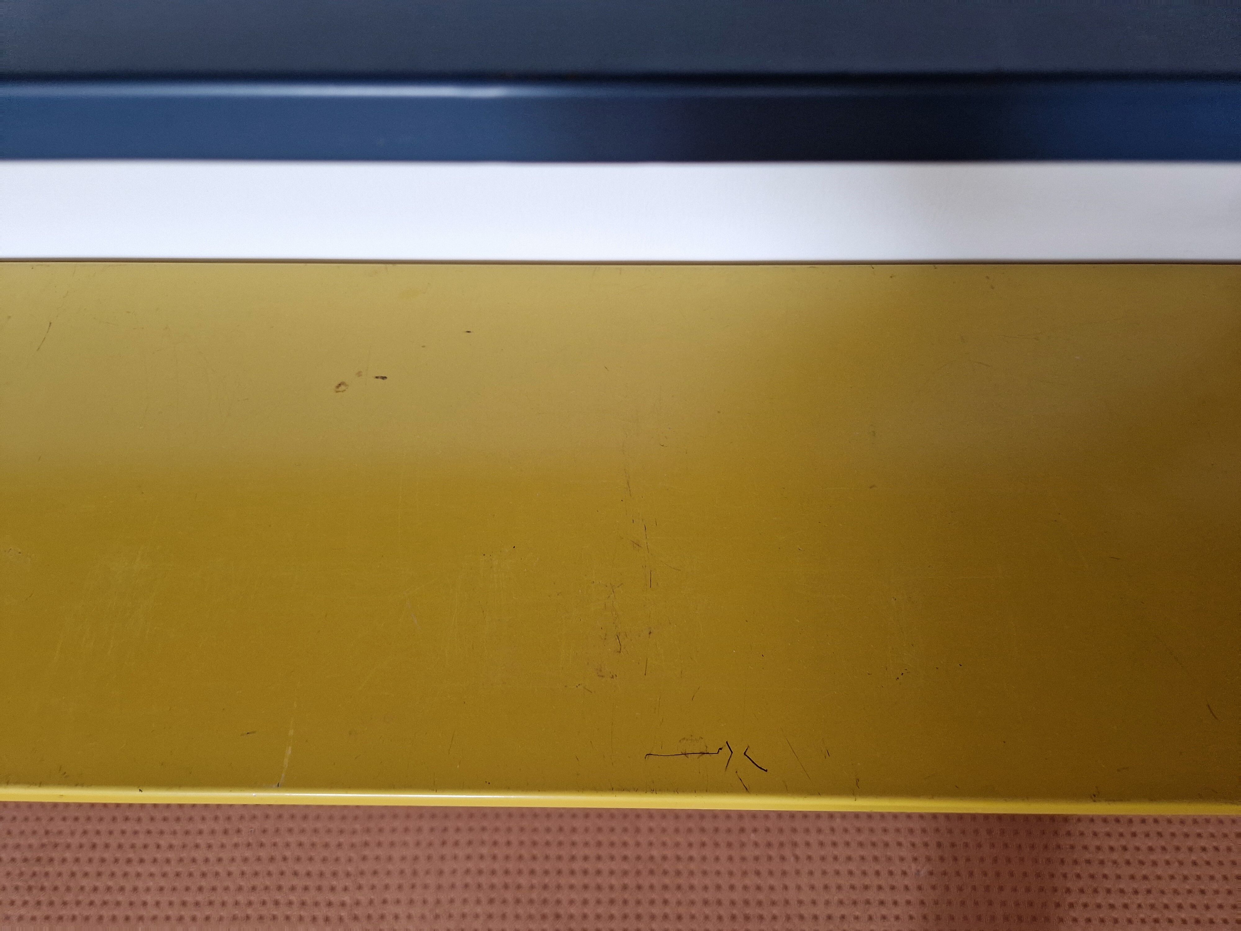 Dutch Wall Unit in Metal by Tjerk Rijenga for Pilastro, 1960s