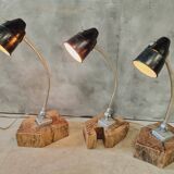 Antique industrial lamp | Machine lamp | Table lamp | 19th century