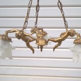 Bronze chandelier