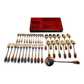 Service couverts metal argenté 1900