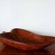 Large brutalist wooden bowl, 65 cm