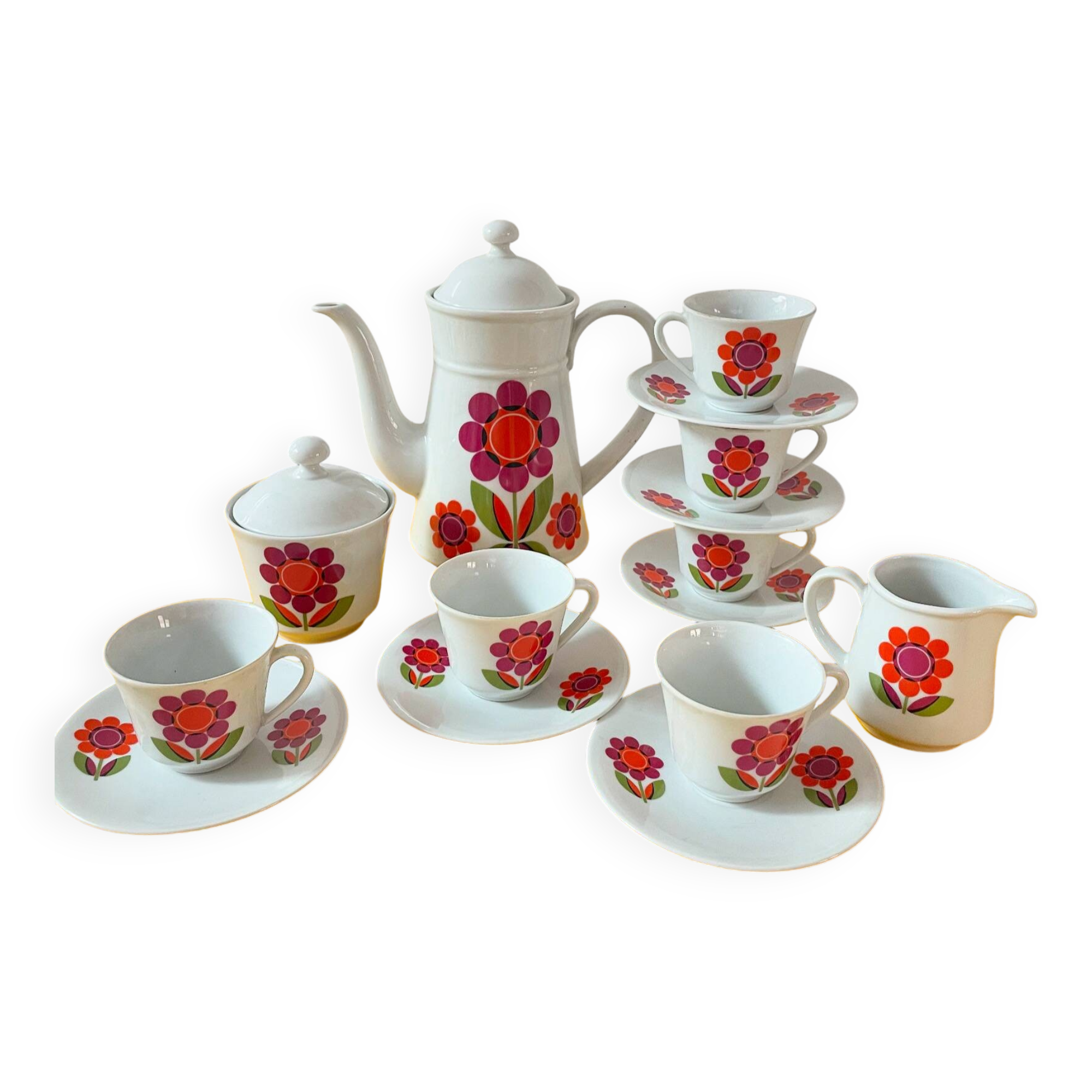VINTAGE BAVARIA COFFEE TEA SET