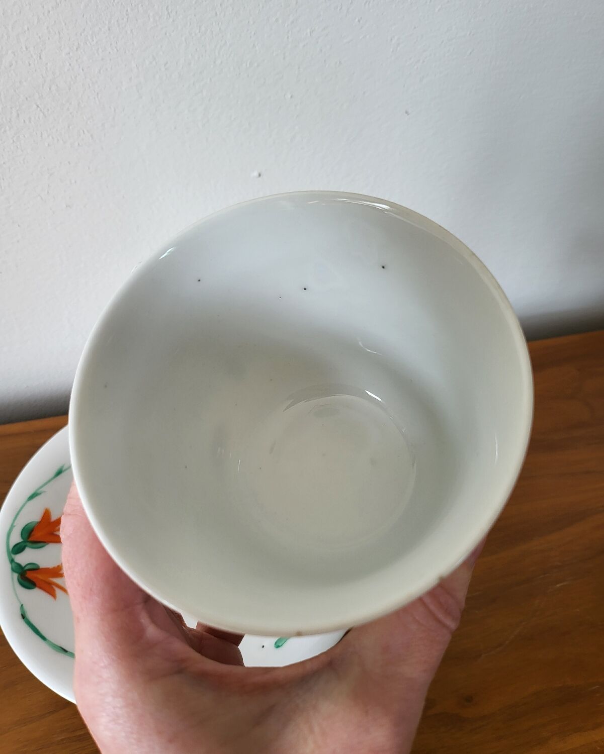 Breakfast Chocolate Cup in Parisian Porcelain
