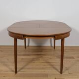 Mid-Century Teak Dining Table & Chairs by Hans Olsen for Frem Røjle.