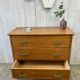 Commode vintage pieds compas