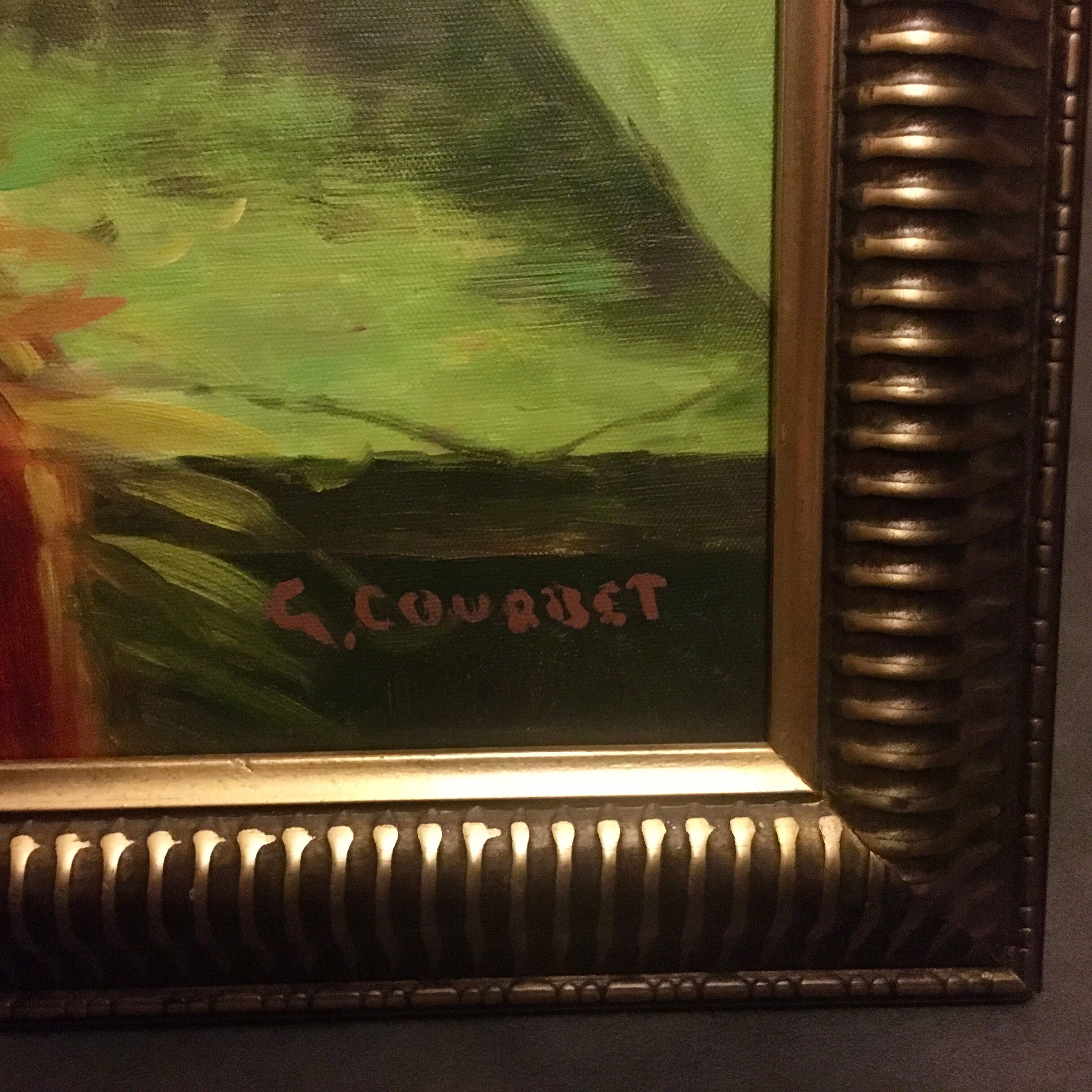 Painting flowers 100 x 72