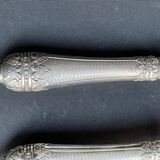 Fish serving cutlery – Silver Head of Minerva