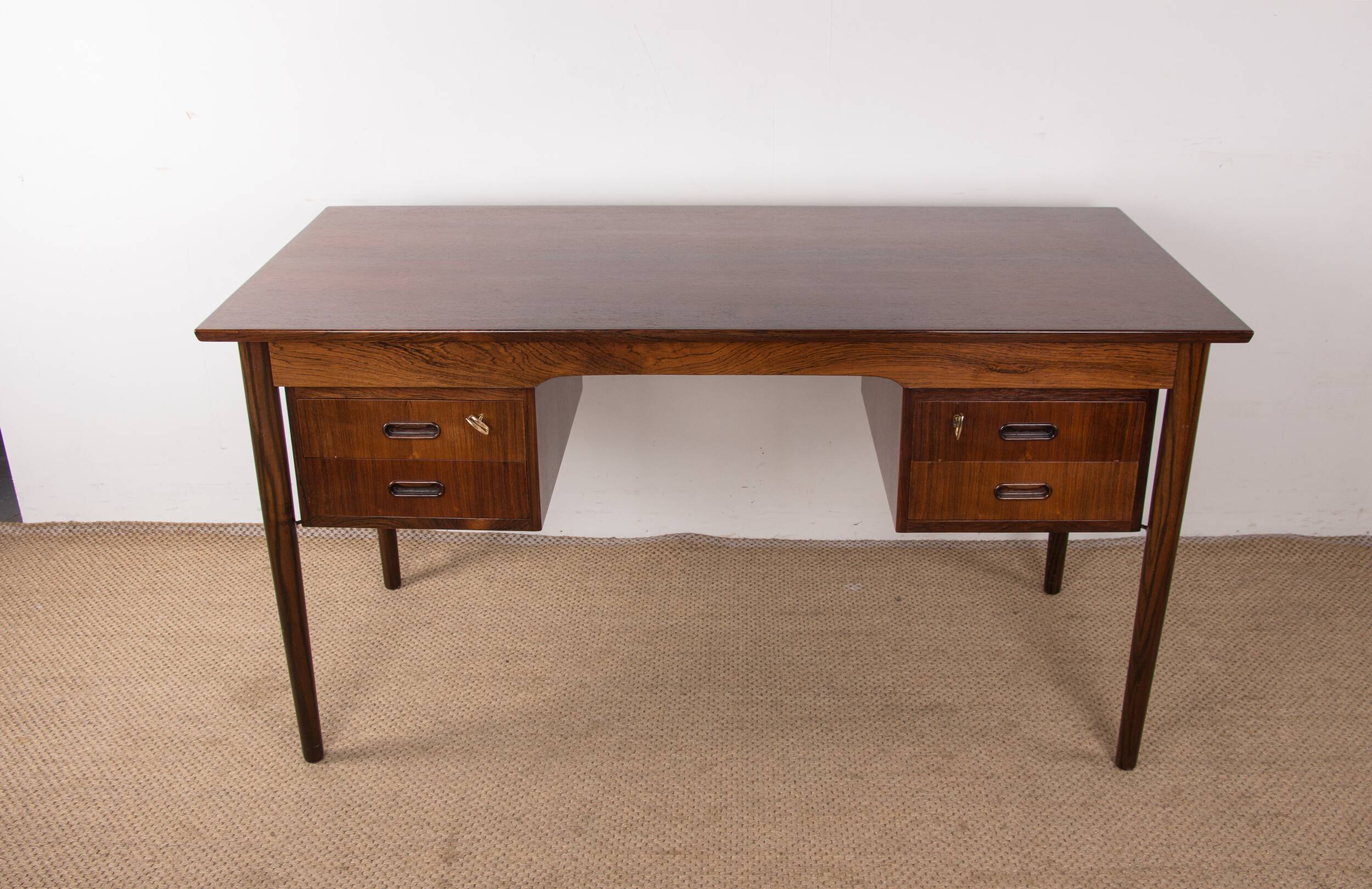 Danish Rosewood Desk by Arne Vodder 1960.