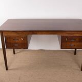 Bureau Danois en Palissandre par Arne Vodder 1960.