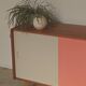 Buffet U452 pink and white by Jiri Jiroutek for Interier Praha