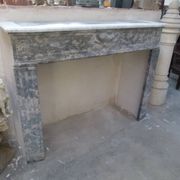 18th century marble fireplace