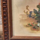 Myosotis flower painting