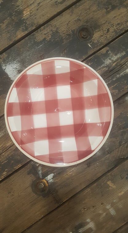 Flat hollow earthenware New Givors model 8008